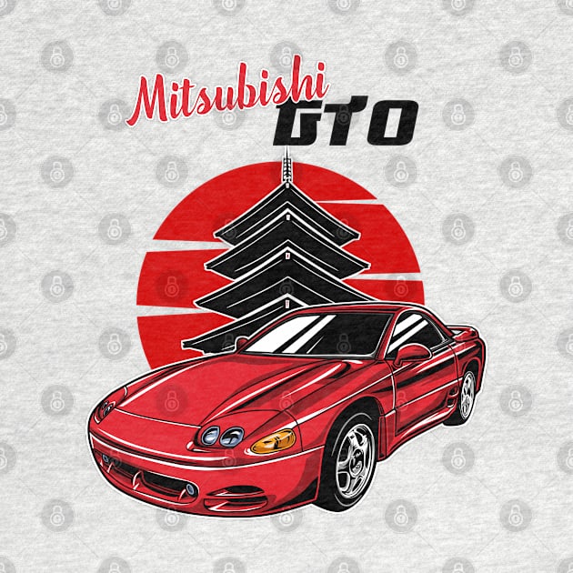 Mitsubishi GTO by mirailecs